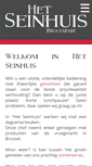 Mobile Screenshot of hetseinhuis.be